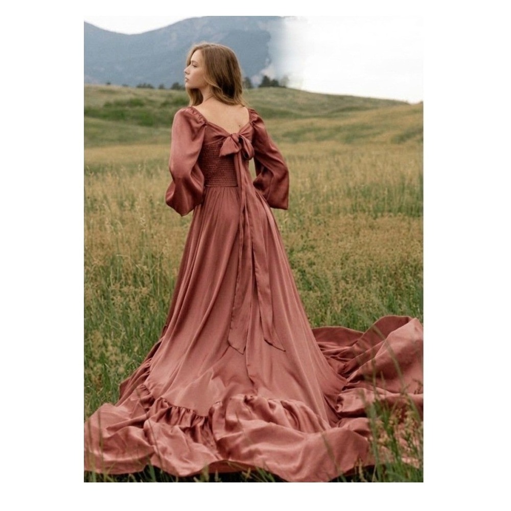 Joyfolie Lorna Impact Dress Wedding Dress Maxi Dress‎ Pink Shine M